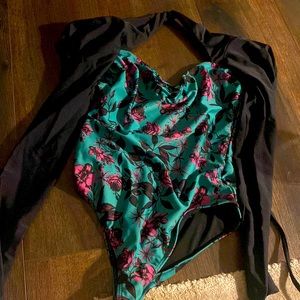 Free people long sleeve swim